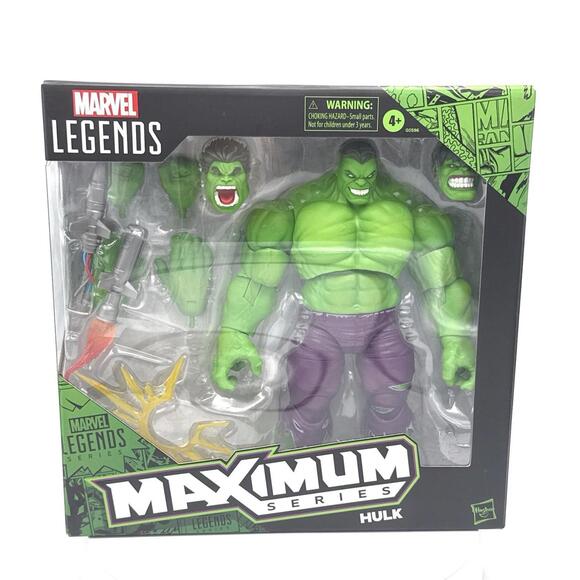 Hasbro Marvel Legends Hulk 8 Inch Action Figure Maximum Series Deluxe